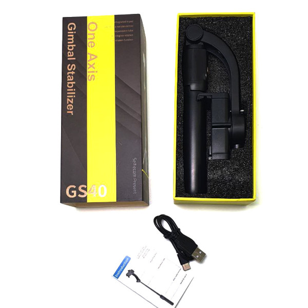 Стабилизатор стедикам монопод тренога для смартфона Gimbal GS-40  штатив трипод с функцией стабилизатора