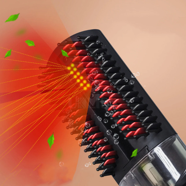 Расческа фен Hair Steam Brush 3в1 Электрическая щетка для укладки и выпрямления утюжок плойка стайлер