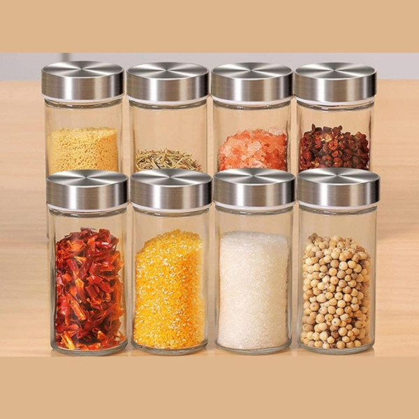 Спецовница 20 стеклянных емкостей SpiceSet на круглой вращающейся подставке набор для специй и приправ Спецовница 20 стеклянных емкостей SpiceSet на круглой вращающейся подставке набор для специй и приправ