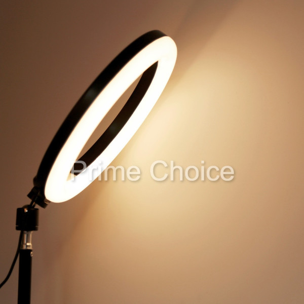 Кольцевая светодиодная лампа штатив 2м LED Ring для селфи блогеров визажистов фото 36 см LS-360 с пультом