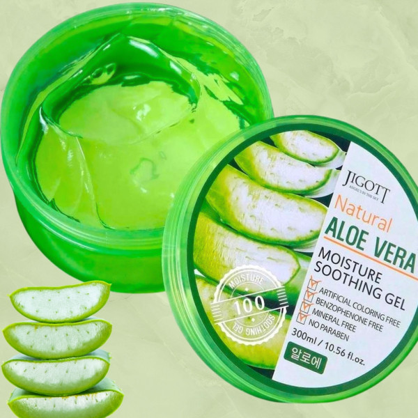 Универсальный гель с Aloe Vera успокаивающий и увлажняющий для лица и тела 300 мл