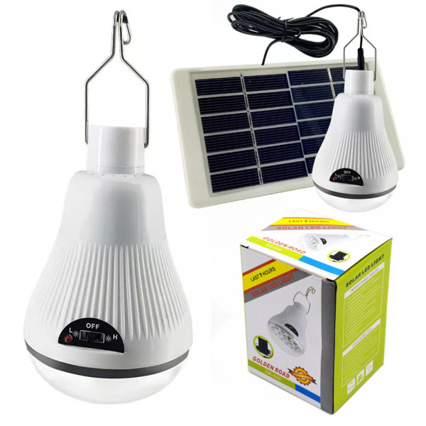 Аккумуляторная Лампа Solar Led Light GR-020 светильник с солнечной панелью фонарь светодиодный на крючке Аккумуляторная Лампа Solar Led Light GR-020 светильник с солнечной панелью фонарь светодиодный на крючке