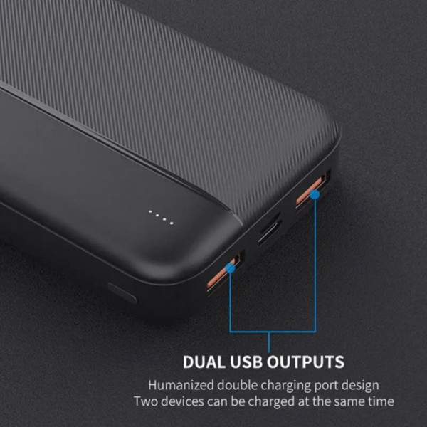 Портативный внешний аккумулятор 20000 mAh Power bank PX263 зарядное устройство повербанк тайп си и юсб