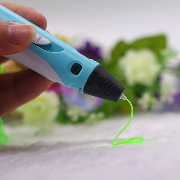 3D Ручка для дітей 3Д ручка 3-го покоління з дисплеєм LCD Pen 3 Набір з Еко Пластиком та трафаретом фіолетова 3D Ручка для дітей 3Д ручка 3-го покоління з дисплеєм LCD Pen 3 Набір з Еко Пластиком та трафаретом фіолетова