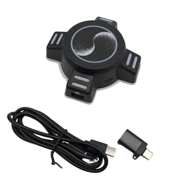 Набор с клавиатурой мышкой и конвертером Игровой для консолей Combo Gaming Клавиатура Мышь Хаб Mix