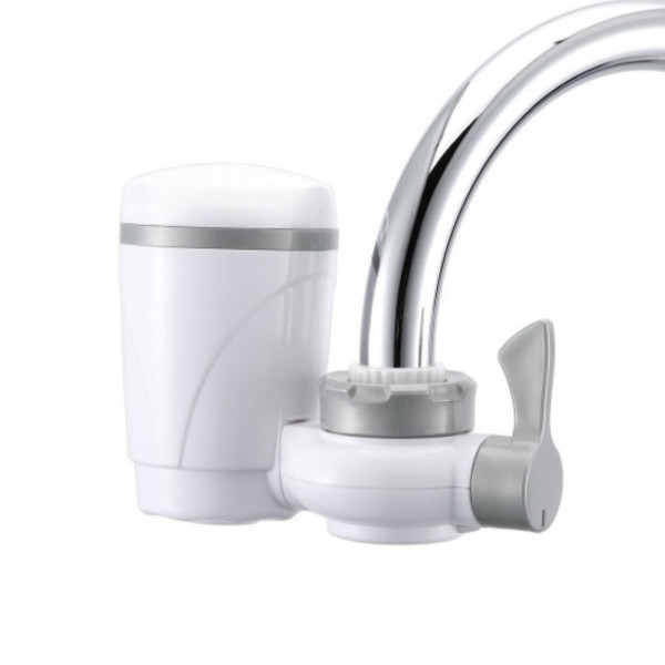 Проточный фильтр для воды очищающий с активированным углем Water Purifier насадка фильтр на кран Проточный фильтр для воды очищающий с активированным углем Water Purifier насадка фильтр на кран