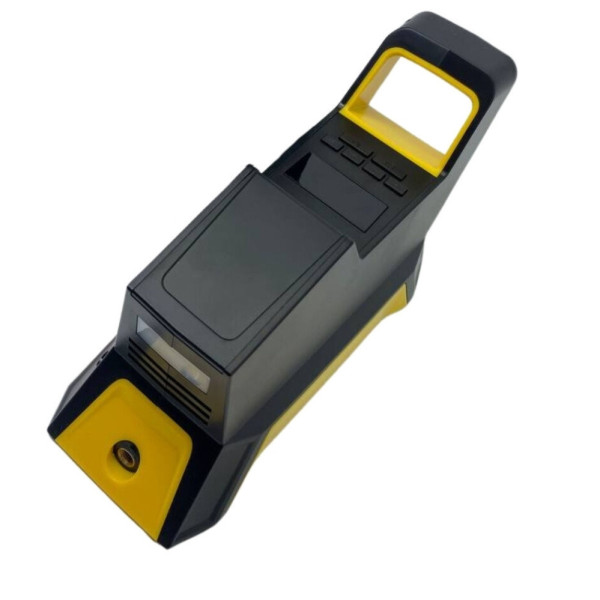 Компресор для підкачки шин Air Pump c1809-1 автомобільний насос від прикурювача з дисплеєм і ліхтарем