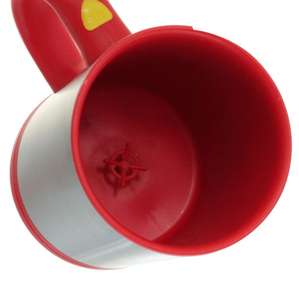 Чашка мешалка автоматическая с вентилятором Self Stirring Mug кружка самомешалка на батарейках