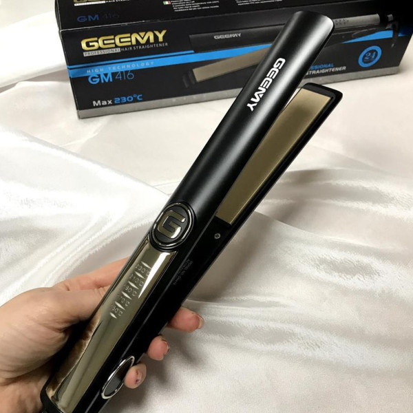 Профессиональная плойка выпрямитель для волос Geemy GM-416 с керамическим покрытием Профессиональная плойка выпрямитель для волос Geemy GM-416 с керамическим покрытием