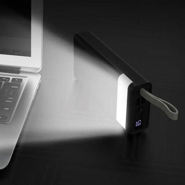 PX391 внешний аккумулятор 30000 mAh Power bank зарядное устройство повербанк тайп си и юсб Lightning