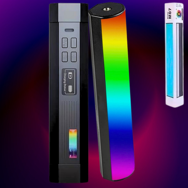 Аккумуляторный Led видеосвет RGB Stick M07 светодиодная беспроводная лампа палка для фото и видео Аккумуляторный Led видеосвет RGB Stick M07 светодиодная беспроводная лампа палка для фото и видео