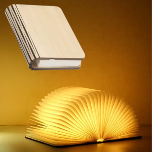 Ночник аккумуляторный книга Folding Book Lamp настольный светодиодный светильник на магните