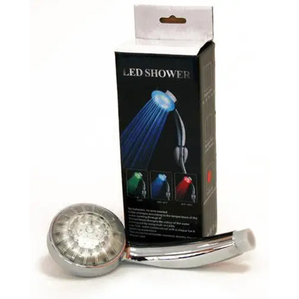 Лейка душевая со светодиодной подсветкой led shower 7 Colors верхний душ ванной комнаты светодиодная насадка Лейка душевая со светодиодной подсветкой led shower 7 Colors верхний душ ванной комнаты светодиодная насадка