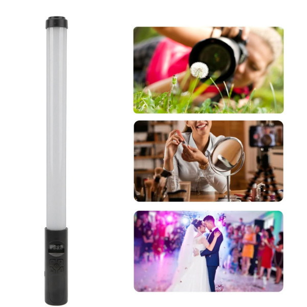Лампа Led різнобарвна меч Led Stick RGB палиця для фото і відео Стік жезл для Селфі і блогерів з пультом