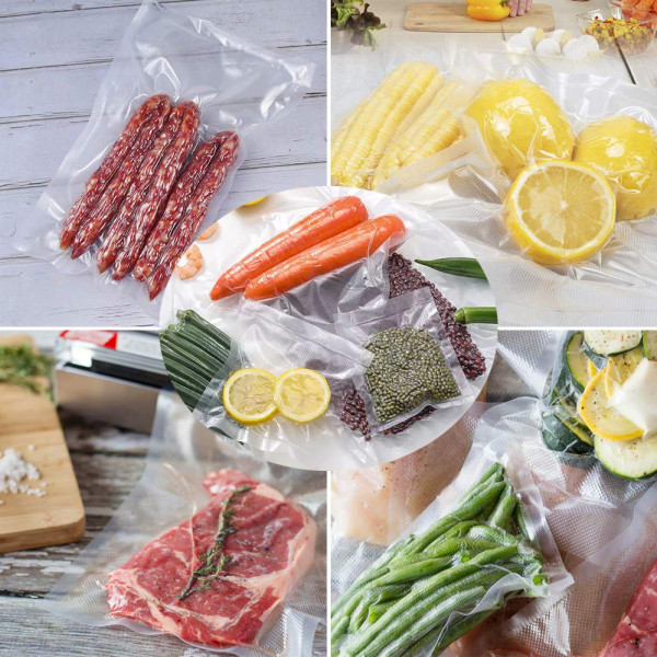Пакеты для вакууматора в рулоне 15 х 400 см гофрированные для вакуумного упаковщика
