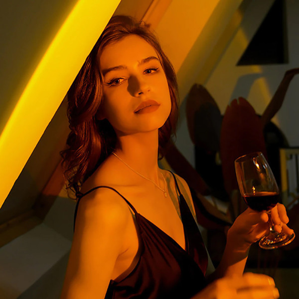Sunset Lamp проекционный светильник желтый закат USB светильник проектор солнце атмосферная лампа для фото