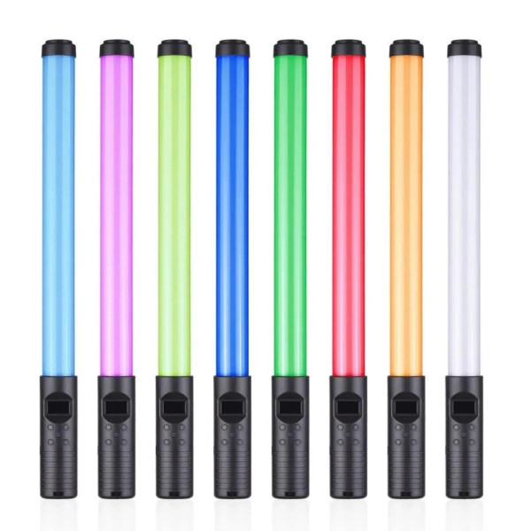 Лампа Led аккумуляторная меч RGB Light Stick светодиодная разноцветная лампа палка с пультом для фото и видео
