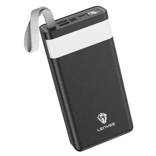 PX391 внешний аккумулятор 30000 mAh Power bank зарядное устройство повербанк тайп си и юсб Lightning