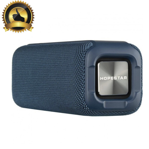 Беспроводная портативная Bluetooth колонка Hopestar P15 (Черная). Мощная, водонепроницаемая, USB, FM, акустика