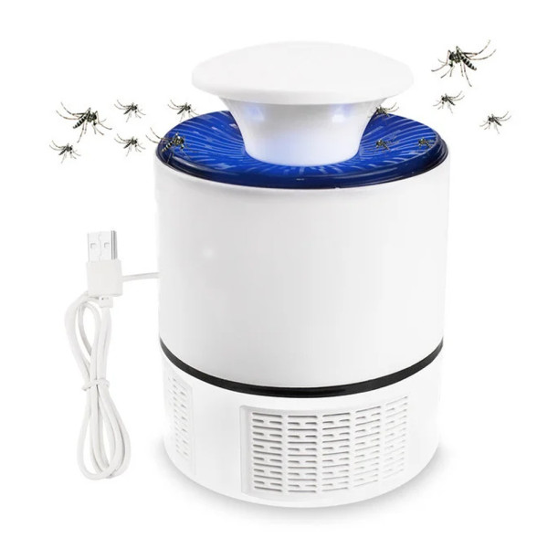 Антимоскітна лампа пастка від комарів Знищувач комах Mosquito Killer Lamp NV-818 USB 5 Вт Антимоскітна лампа пастка від комарів Знищувач комах Mosquito Killer Lamp NV-818 USB 5 Вт