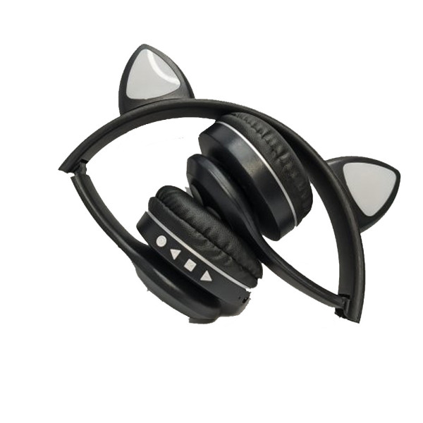 Наушники с ушками беспроводные Cat Ear VZV-23M детские наушники кошачьи ушки с микрофоном