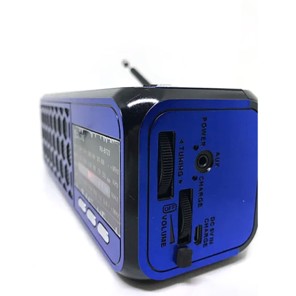 Радиоприемник аккумуляторный GOLON RX-BT22 с фонарем и Bluetooth колонкой вход под usb и флеш-карту