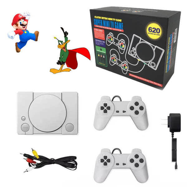 Игровая приставка Dendy 620 встроенных ретро игр Mini TV Game Retro детская консоль Денди 8 Бит