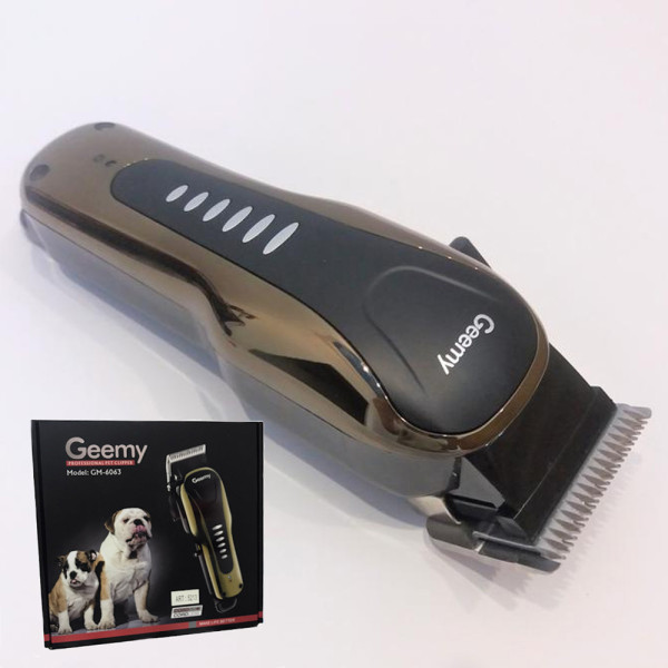 Машинка для стрижки собак и кошек Триммер для животных Geemy GM-6063 набор для груминга с когтерезом Машинка для стрижки собак и кошек Триммер для животных Geemy GM-6063 набор для груминга с когтерезом