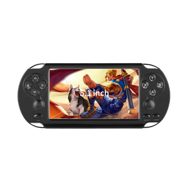 Игровая портативная приставка PSP X9 8GB Беспроводная консоль с встроенными ретро играми ТВ выход дисплей 5.1