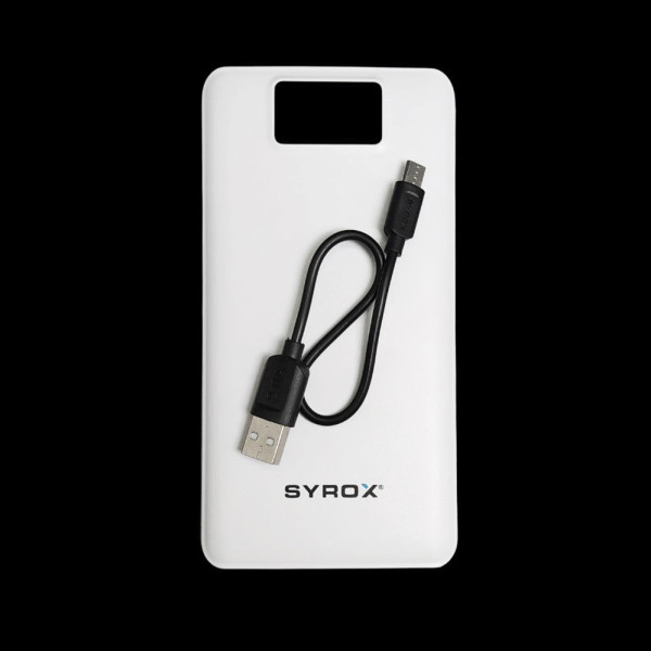 Повербанк 20000 мАч SYRОX PB107 с micro-USB/Type-C внешний аккумулятор для зарядки телефона Повербанк 20000 мАч SYRОX PB107 с micro-USB/Type-C внешний аккумулятор для зарядки телефона