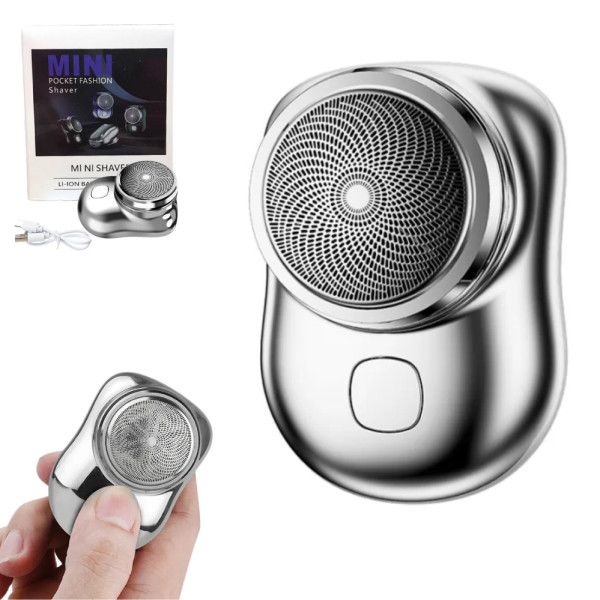 Аккумуляторная электробритва MINI SHAVER для сухого бритья беспроводная портативная мини бритва