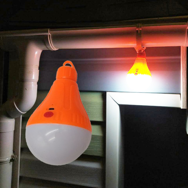 Акумуляторна лампа світлодіодна LY-V09 підвісний LED світильник з гачком для кемпінгу та будинку
