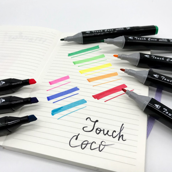 Скетч маркеры SKETCHMARKER 40 цветов. Набор двусторонних маркеров на спиртовой основе для художника