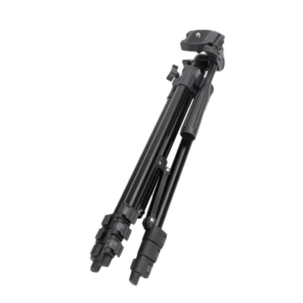 Штатив тренога для камеры Tripod 3120A с креплением для телефона алюминиевый 102 см со встроенным уровнем