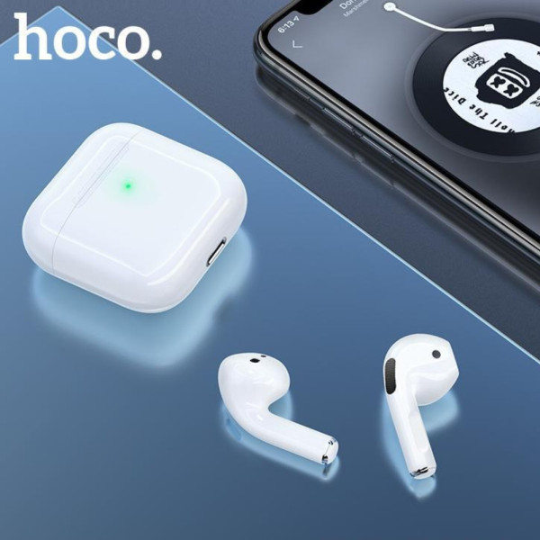 Наушники беспроводные сенсорные Hoco EW03 Plus Bluetooth гарнитура с кейсом для телефона Наушники беспроводные сенсорные Hoco EW03 Plus Bluetooth гарнитура с кейсом для телефона