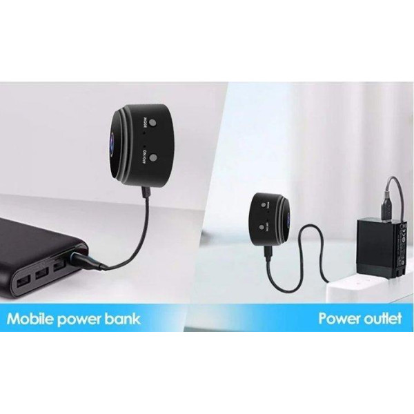 Комплект бездротова IP камера А9 1080P FullHD та карта пам'яти 32 Гб Міні камера з WIFI та нічним баченням