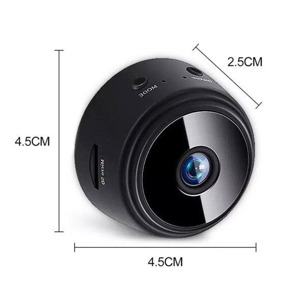 Бездротова Міні IP камера А9 з WIFI 1080P Full HD нічного бачення на магнітній основі відеокамера Бездротова Міні IP камера А9 з WIFI 1080P Full HD нічного бачення на магнітній основі відеокамера