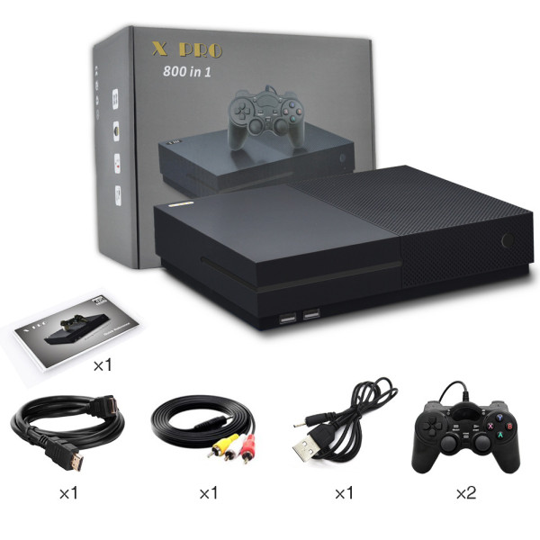 Игровая приставка X PRO встроенных 800 игр детская консоль 4К HDMI Ретро игры Телевизионная приставка