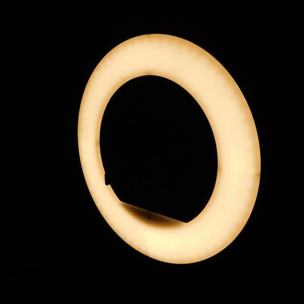 Кольцевая светодиодная LED лампа 50 см с зеркалом и чехлом 3 держателя Набор блогера Селфи кольцо с штативом
