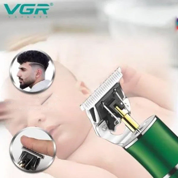 Триммер Профессиональный для стрижки волос и бороды VGR V-193 Машинка Аккумуляторная Триммер Профессиональный для стрижки волос и бороды VGR V-193 Машинка Аккумуляторная