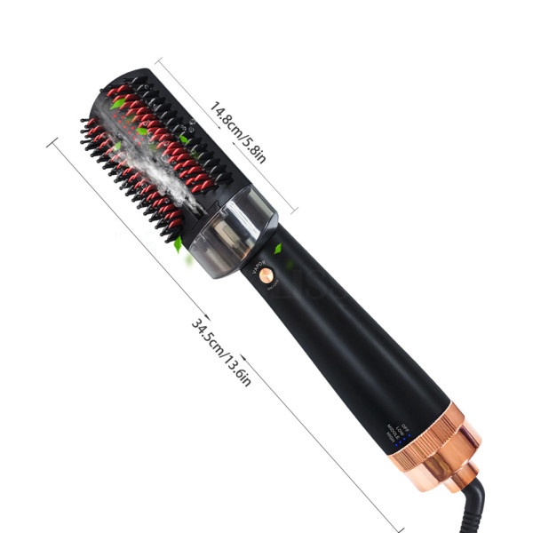 Расческа фен Hair Steam Brush 3в1 Электрическая щетка для укладки и выпрямления утюжок плойка стайлер