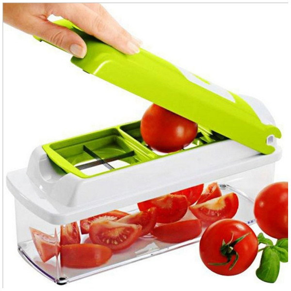 Овощерезка мультислайсер Nicer Dicer Plus ручной измельчитель для овощей и фруктов Терка шинковка 11 в 1 Овощерезка мультислайсер Nicer Dicer Plus ручной измельчитель для овощей и фруктов Терка шинковка 11 в 1