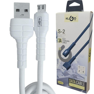 Кабель mikro USB S2 для зарядки телефона и передачи данных 3А провод зарядный микро юсб 1м