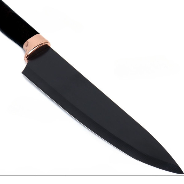 Набор кухонных ножей на подставке Knife Set 7 предметов из нержавеющей стали Набор кухонных ножей на подставке Knife Set 7 предметов из нержавеющей стали