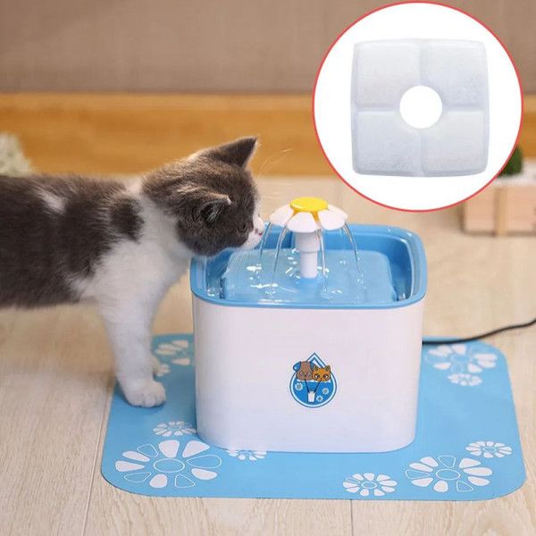 Фільтр для питного фонтану змінний Pet Water FOUNTAIN вугільний фільтр для автоматичної напувалки