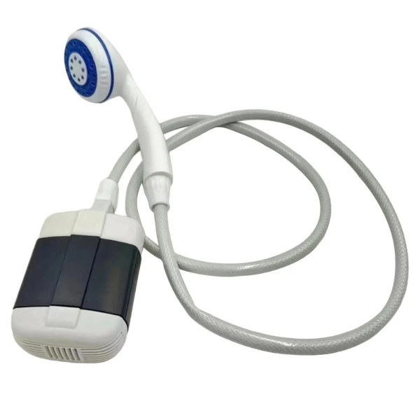 Портативный душ с насосом на аккумуляторе и зарядкой от USB переносной мобильный для дачи и кемпинга Портативный душ с насосом на аккумуляторе и зарядкой от USB переносной мобильный для дачи и кемпинга