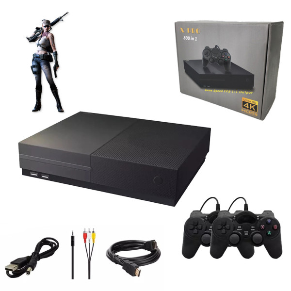 Игровая приставка X PRO встроенных 800 игр детская консоль 4К HDMI Ретро игры Телевизионная приставка