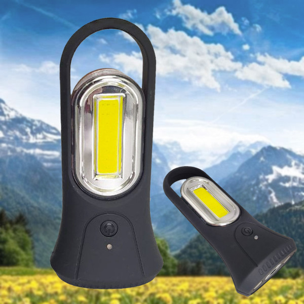 Фонарь ручной аккумуляторный на магните COB LED 0710 светодиодный фонарик с usb-зарядкой переносной Фонарь ручной аккумуляторный на магните COB LED 0710 светодиодный фонарик с usb-зарядкой переносной