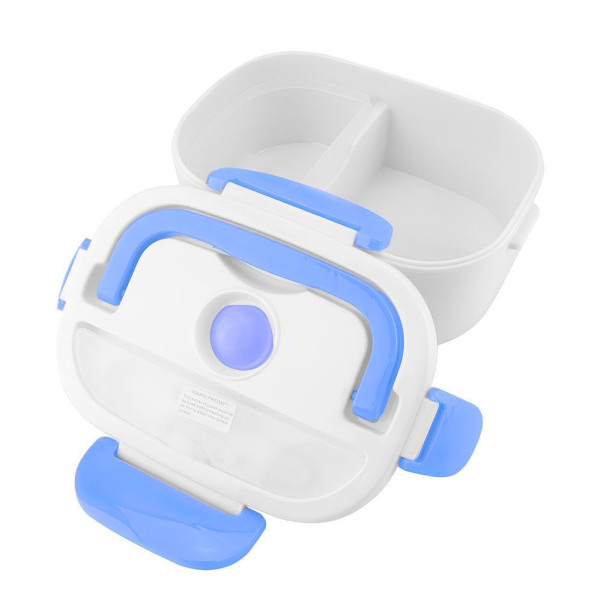 Ланч-бокс с подогревом от сети 220V Голубой Electric lunch box Контейнер для еды судок для обедов