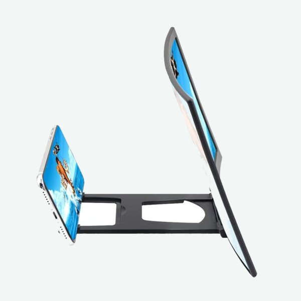 3D увеличитель экрана телефона HD 3Д Подставка для телефона L6 с изогнутым экраном 12 дюймов